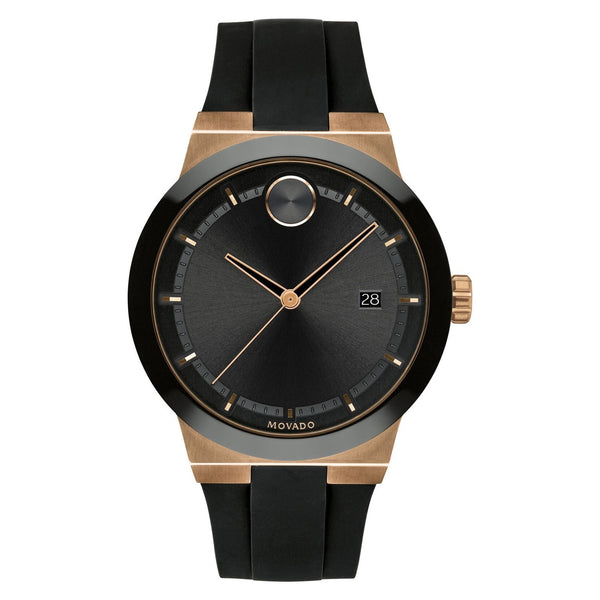 Movado Men's 3600622 Bold Fusion Black Silicone Watch