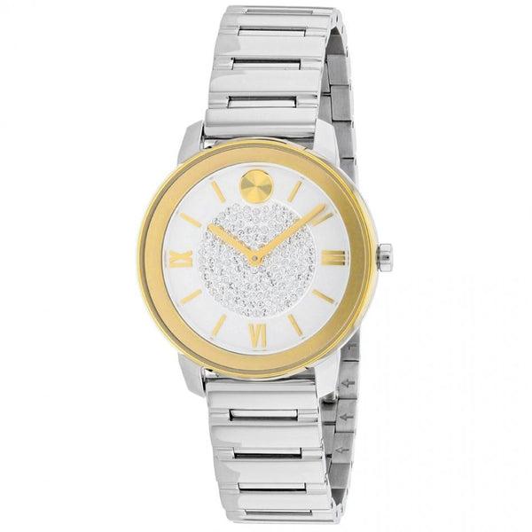 Movado Women's 3600660 Bold Crystal Pave Stainless Steel Watch