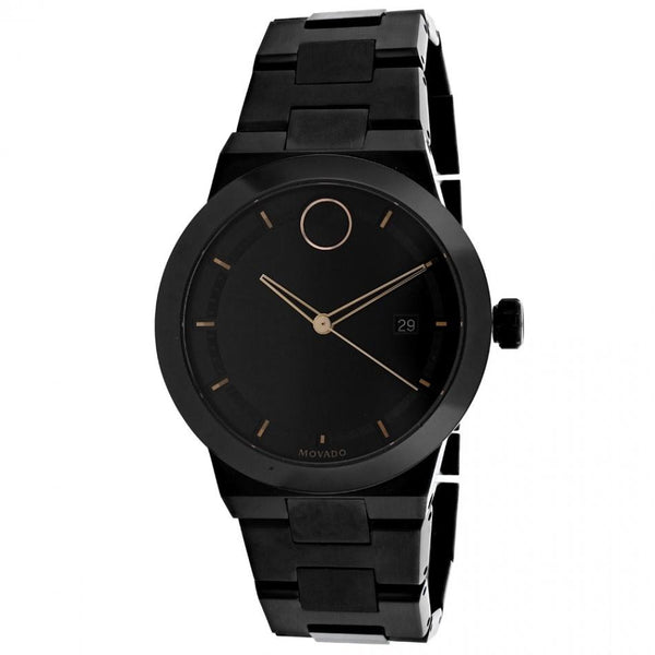 Movado Men's 3600662 Bold Fusion Black Stainless Steel Watch