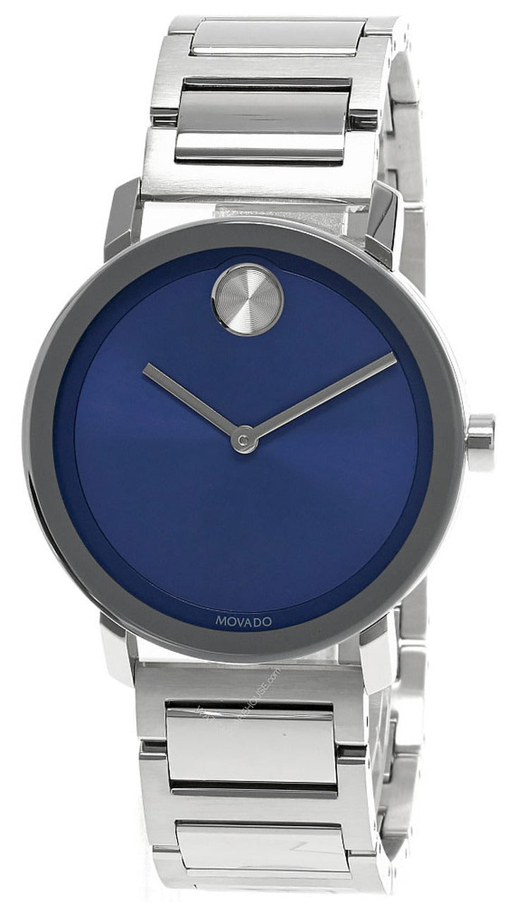 Movado Bold (Silver/Blue)