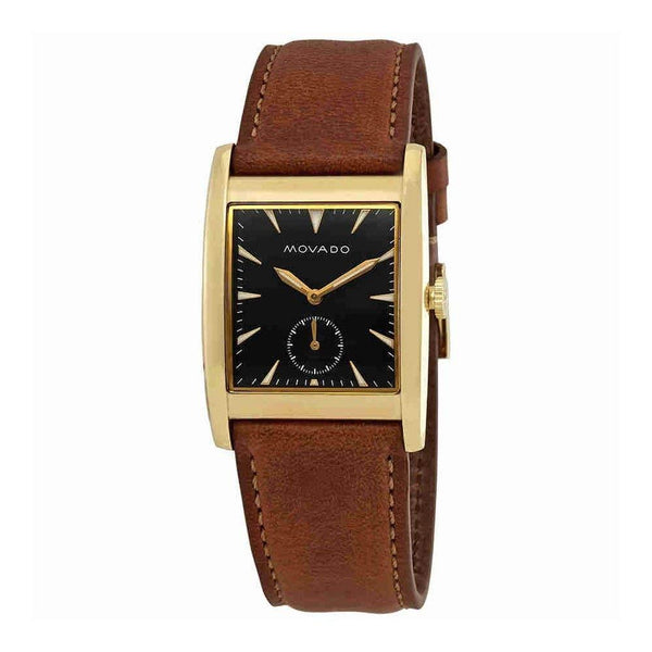 Movado Men's 3650043 Heritage Brown Leather Watch