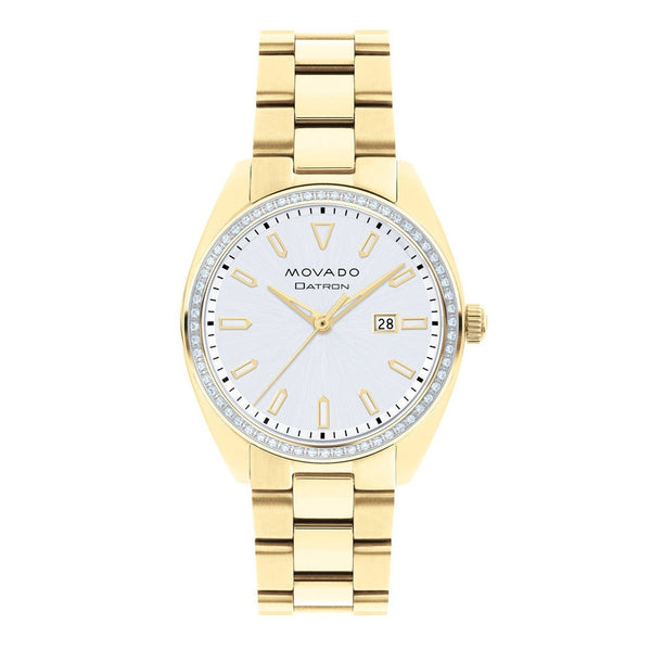 Movado Women's 3650070 Datron Gold-Tone Stainless Steel Watch