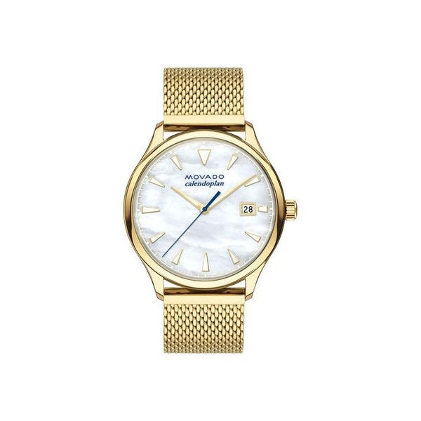 Movado Women's 3650089 Heritage Gold-Tone Stainless Steel Watch