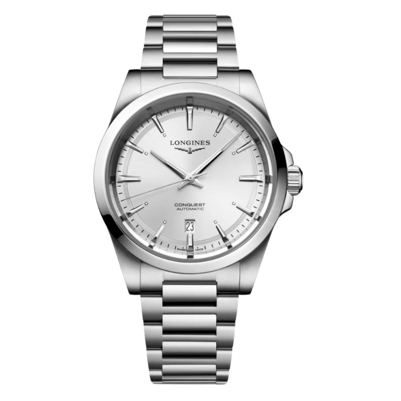 Longines Sport Conquest Silver Dial 41mm - L3.830.4.72.6