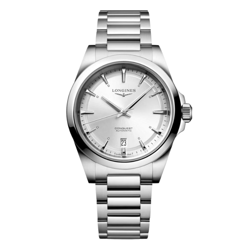 Longines Sport Conquest Silver Dial 38mm - L3.720.4.72.6