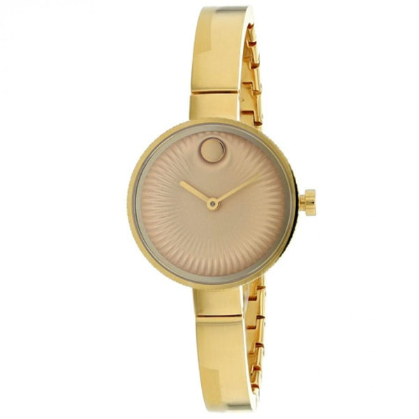 Movado Women's 3680021 Edge Gold-Tone Stainless Steel Watch
