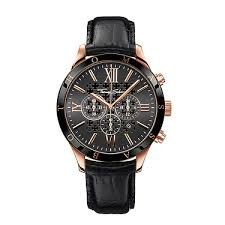 Men's Rebel Urban Chronograph Watch (Black/Rose-Gold)