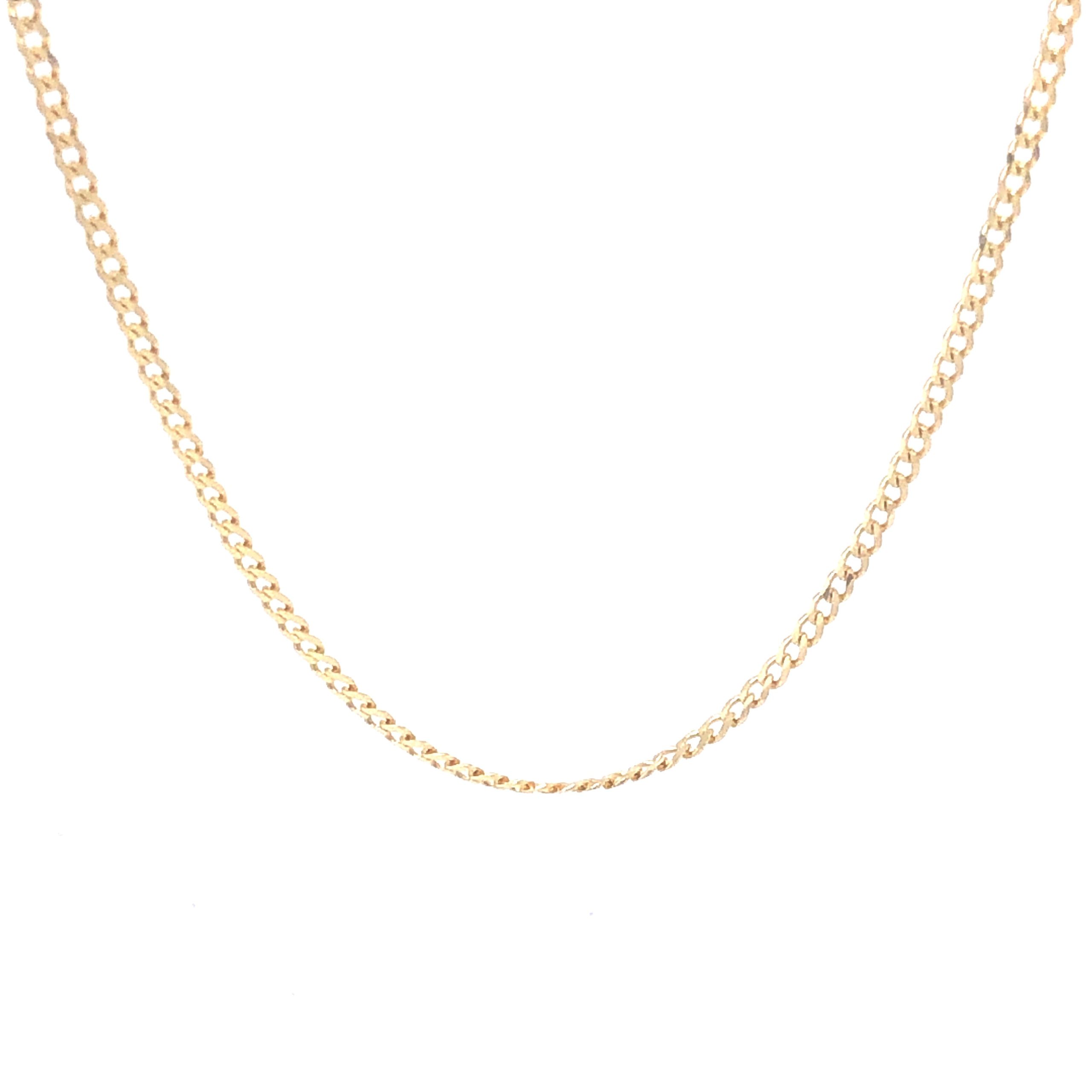 14K Cuban Link Gold Chain (1.5mm)