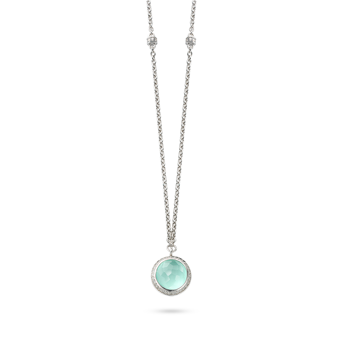AQUAGREEN HALO NECKLACE