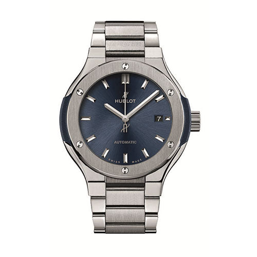 Hublot Classic Fusion Blue Titanium - 585.NX.7170.NX