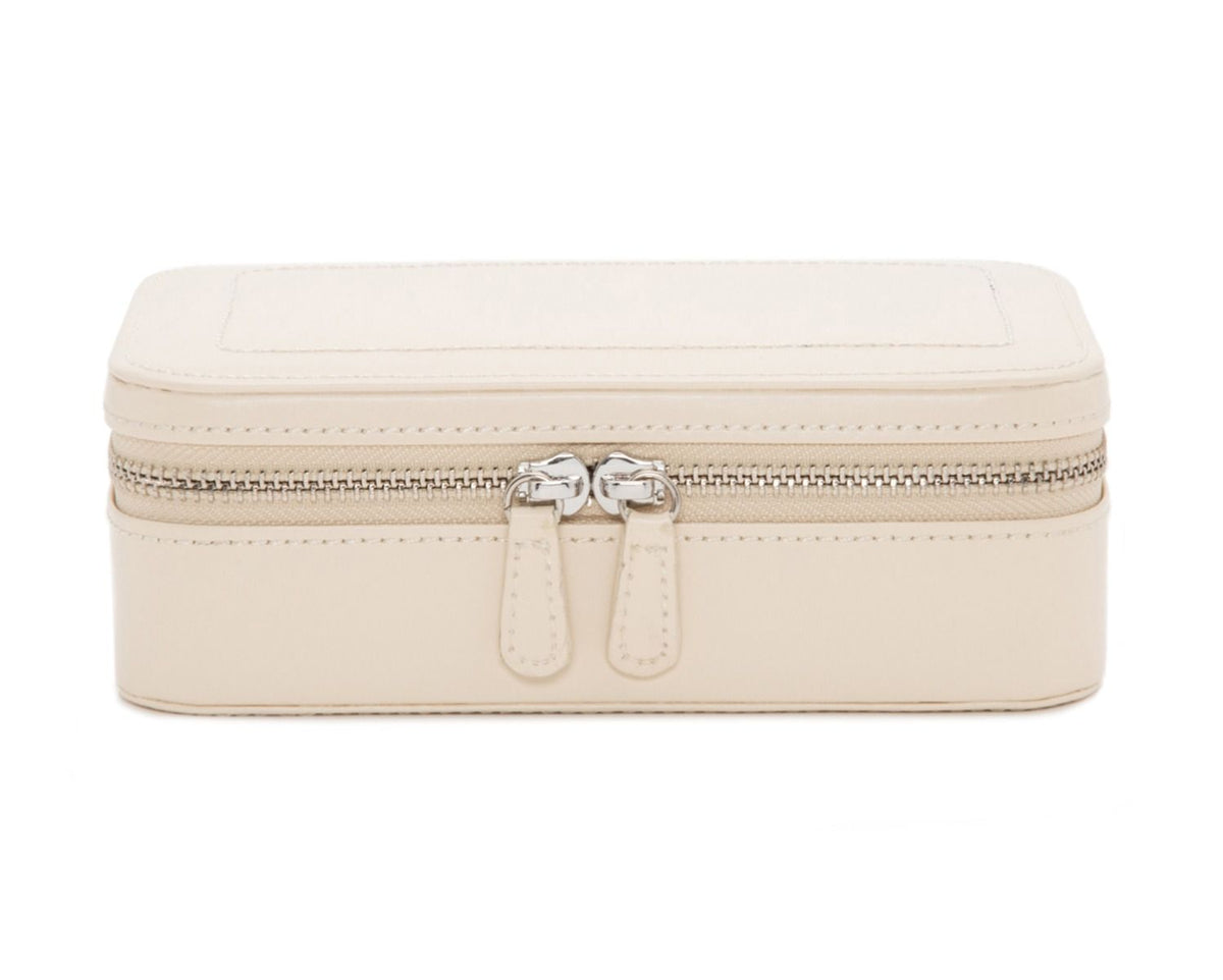 SOPHIA TRAVEL ZIP CASE IN IVORY