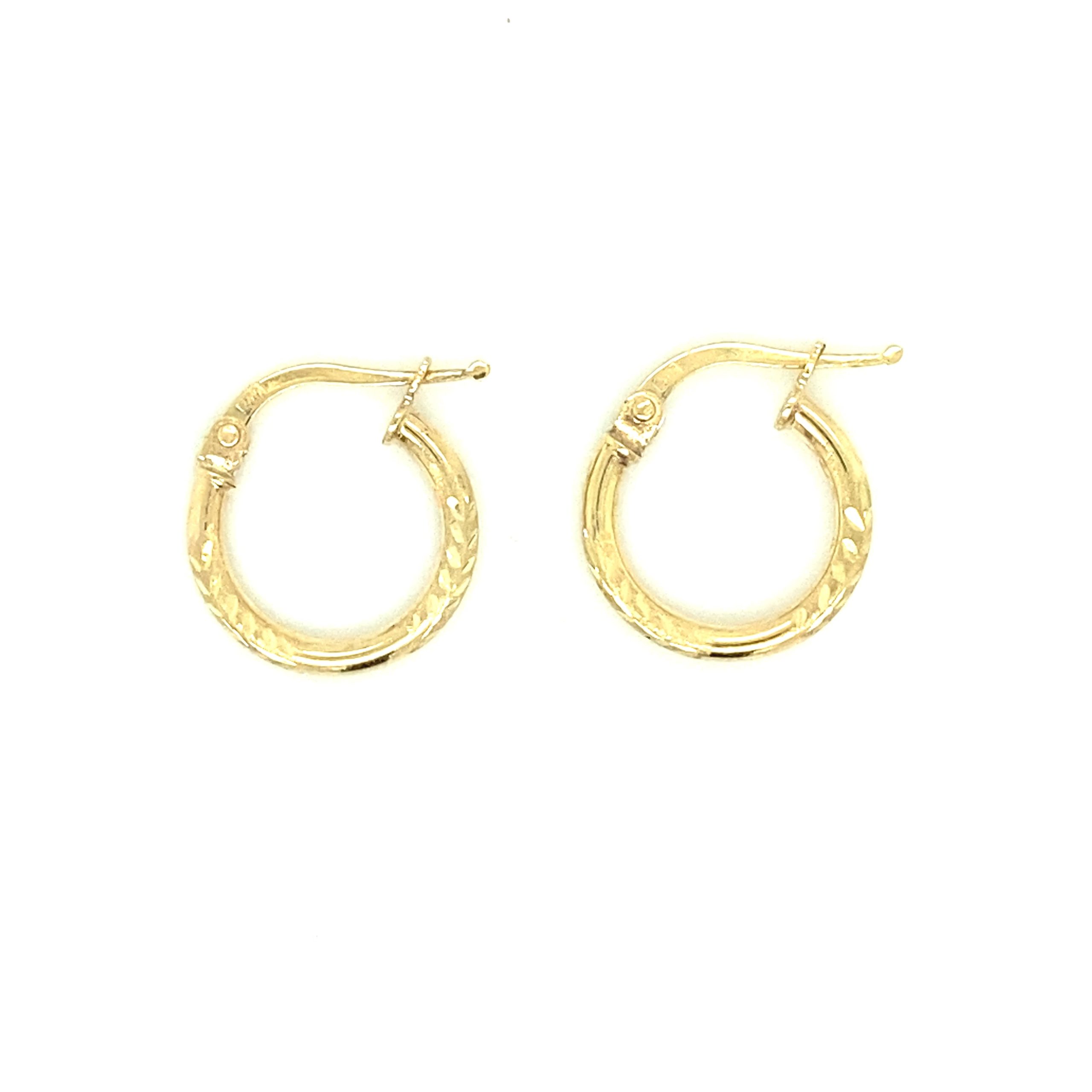 FANCY HOOPS CUT PAVÉ