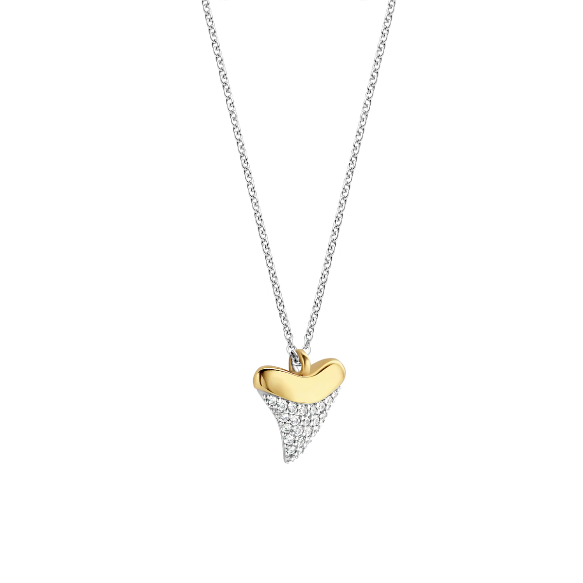 Triangular Shape Handset Necklace
