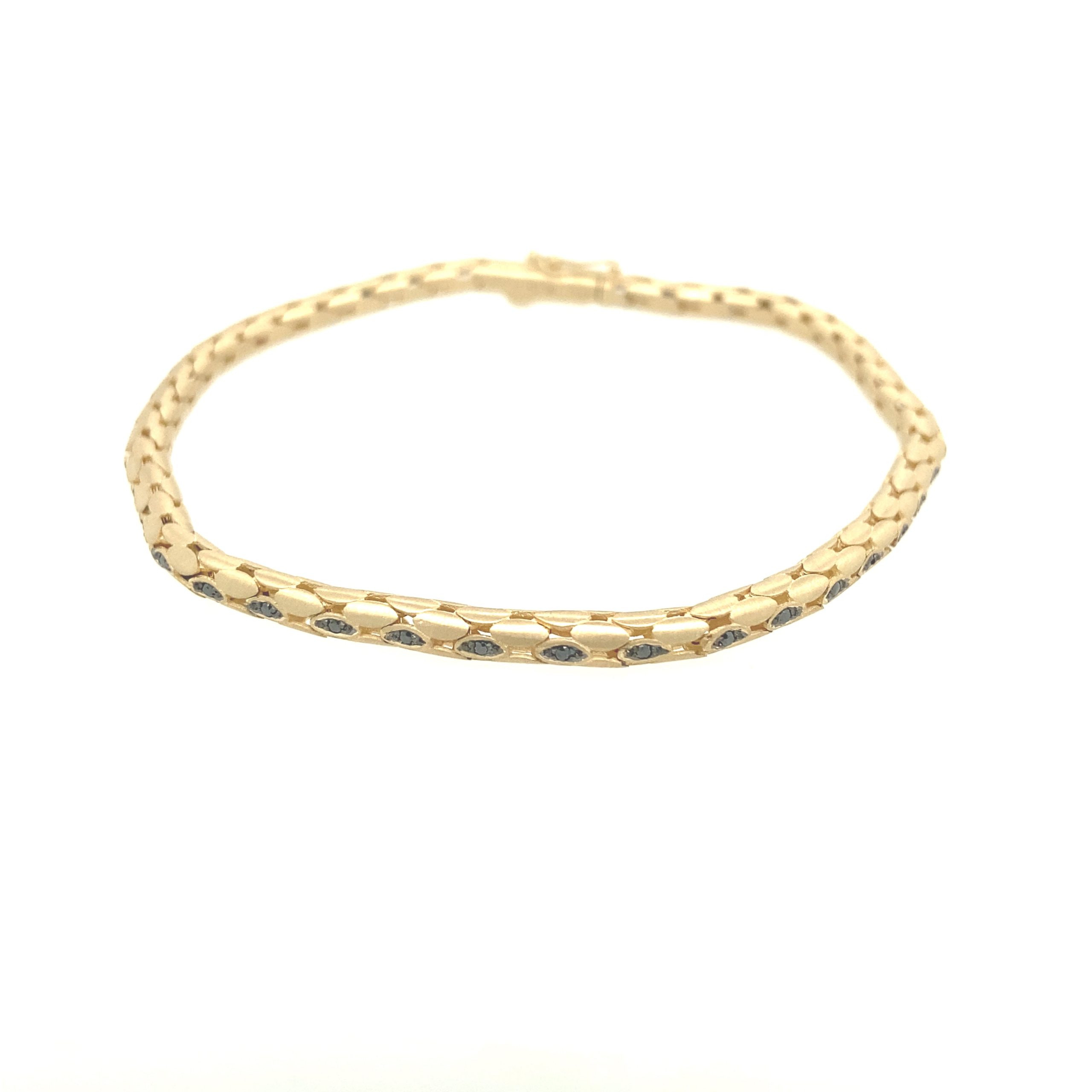 Simon G 14K Simple Yet Luxurious Men's Bracelet