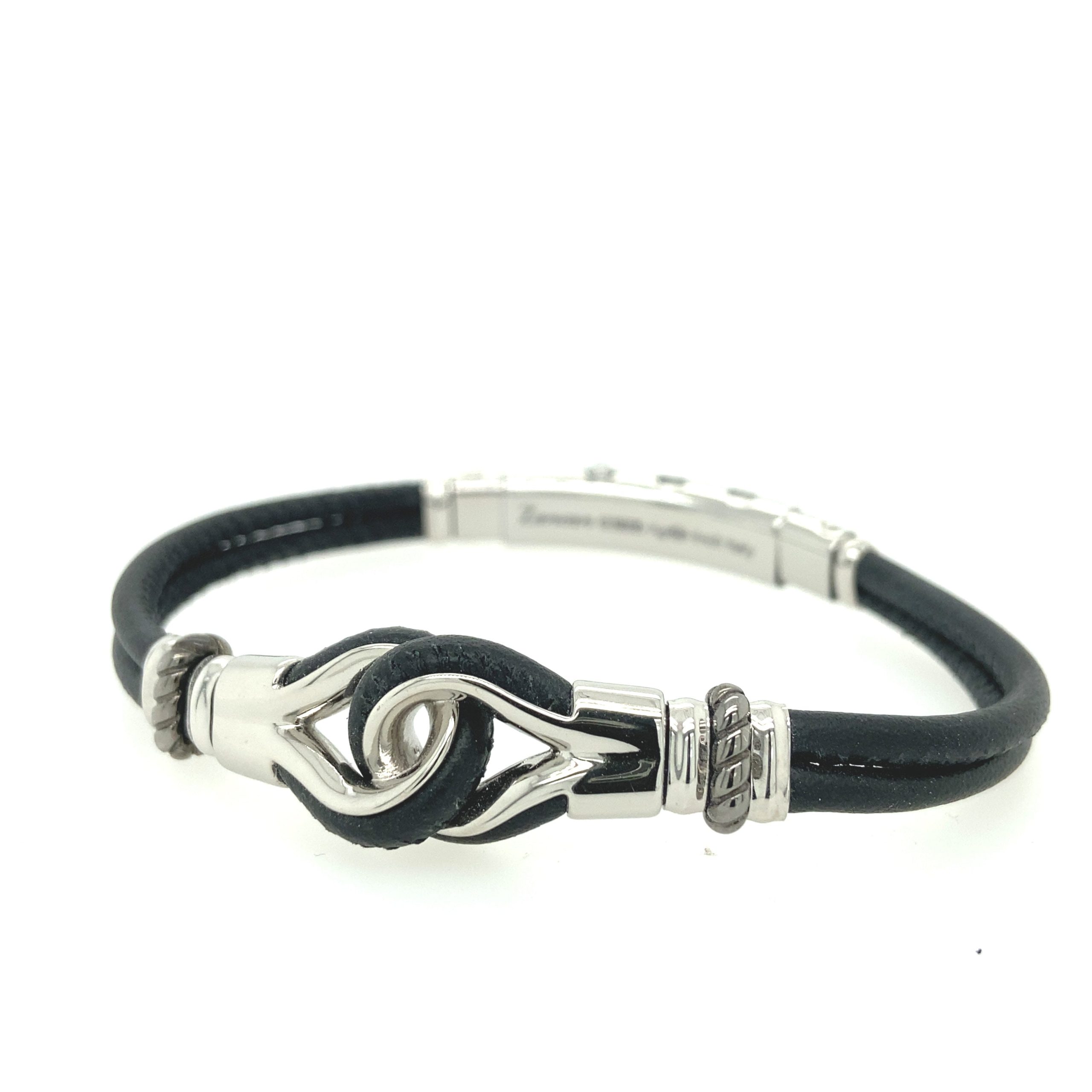 Nautical Knot Leather Bracelet