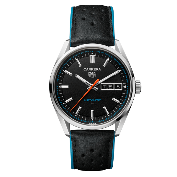 TAG Heuer Carrera Day-Date Black & Turquoise- WDA2110.FC6614