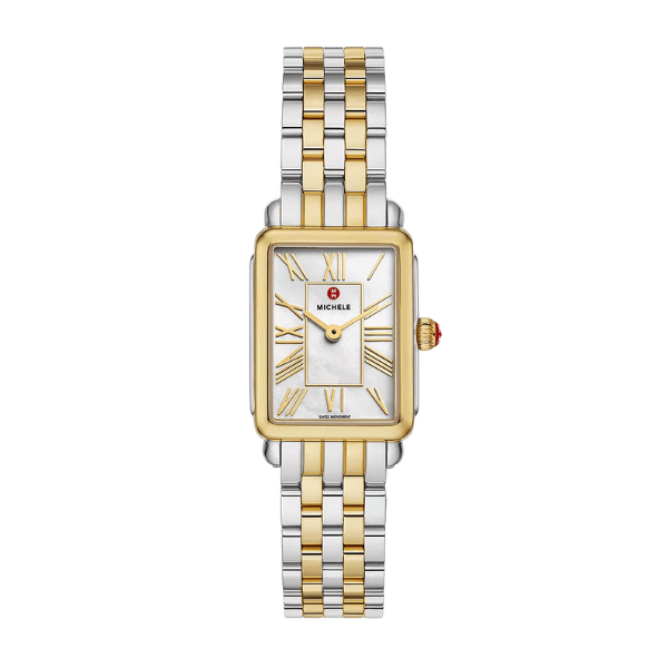 Michele Deco Park Two-Tone 18K Gold-Plated Watch - MWW06E000145