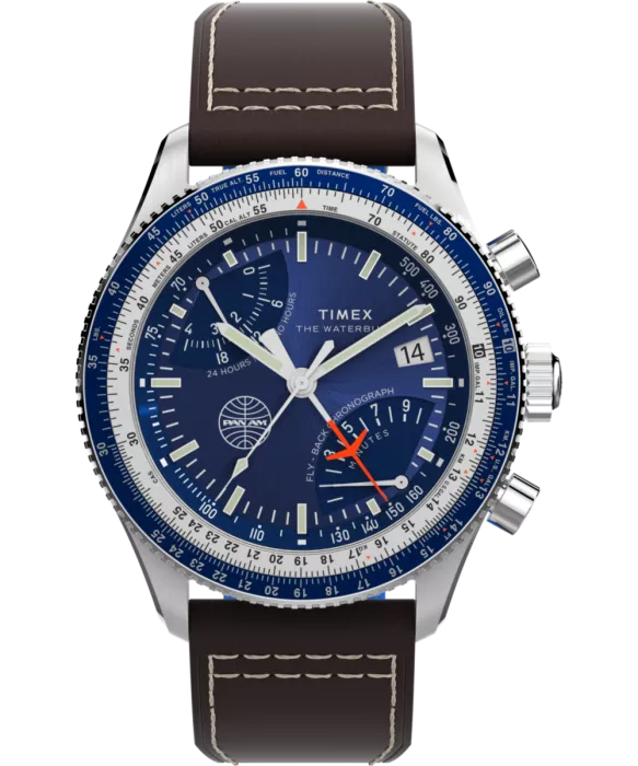 Timex® Chronograph 'Fly Back X Pan Am' Men's Watch TW2W97200
