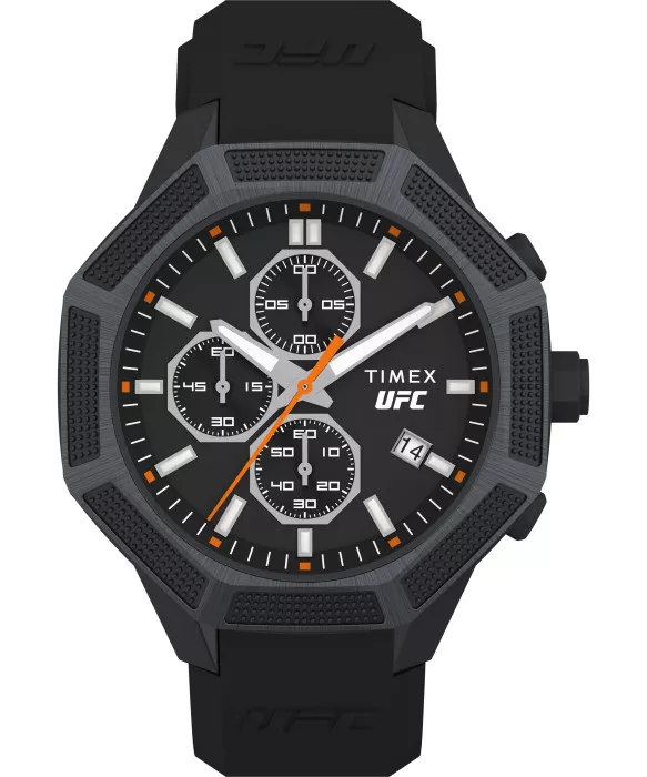 Timex® Chronograph 'Ufc King Chrono' Men's Watch TW2V87200