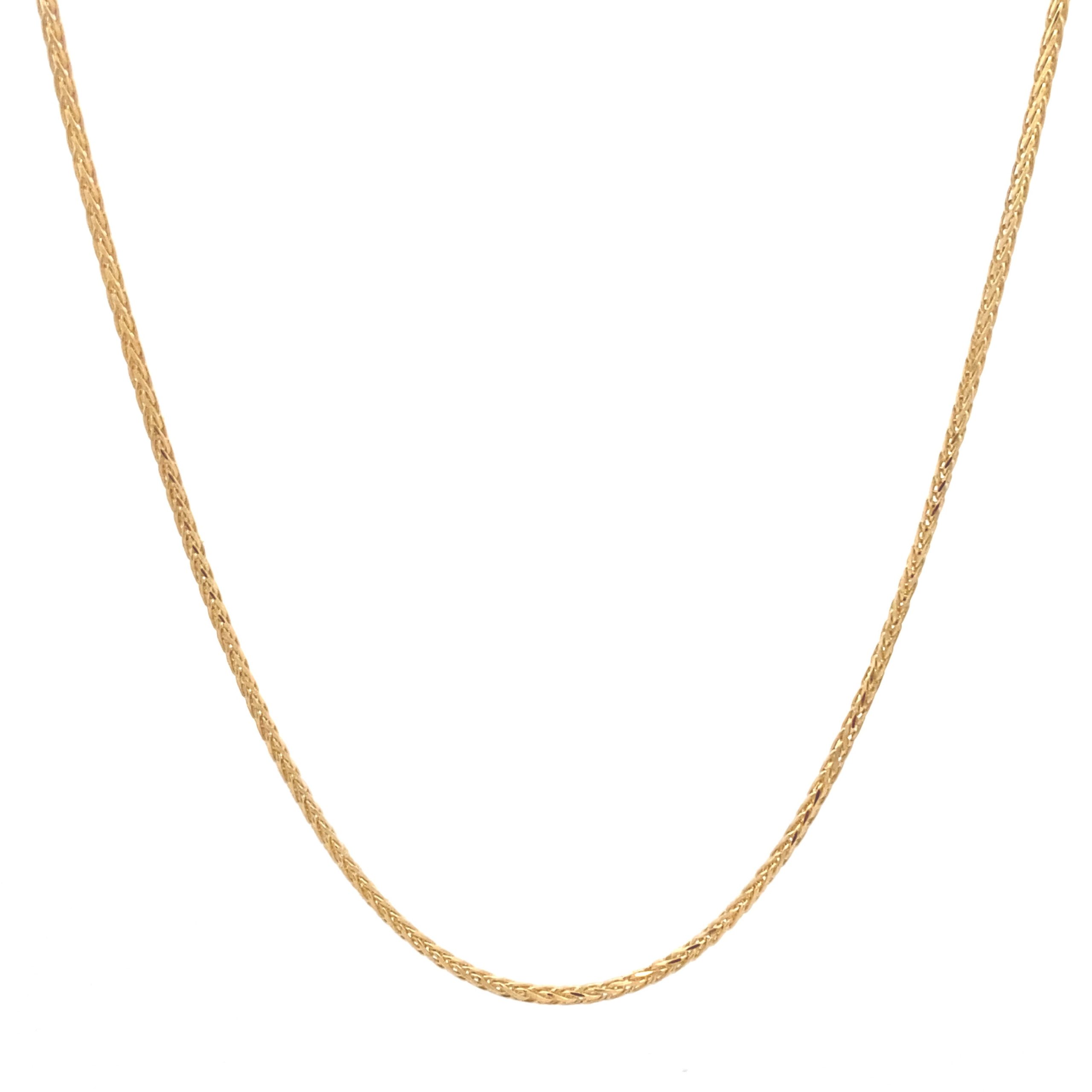 14K Gold Fancy Snake Link Chain