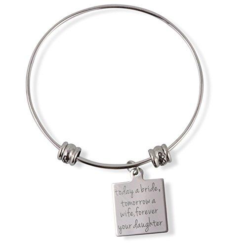Today A Bride Tomorrow a Wife Forever Your Daughter Fancy Bangle