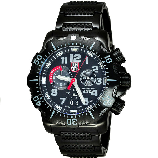 Luminox Men's 4242 ANU Chronograph Black Stainless Steel Watch