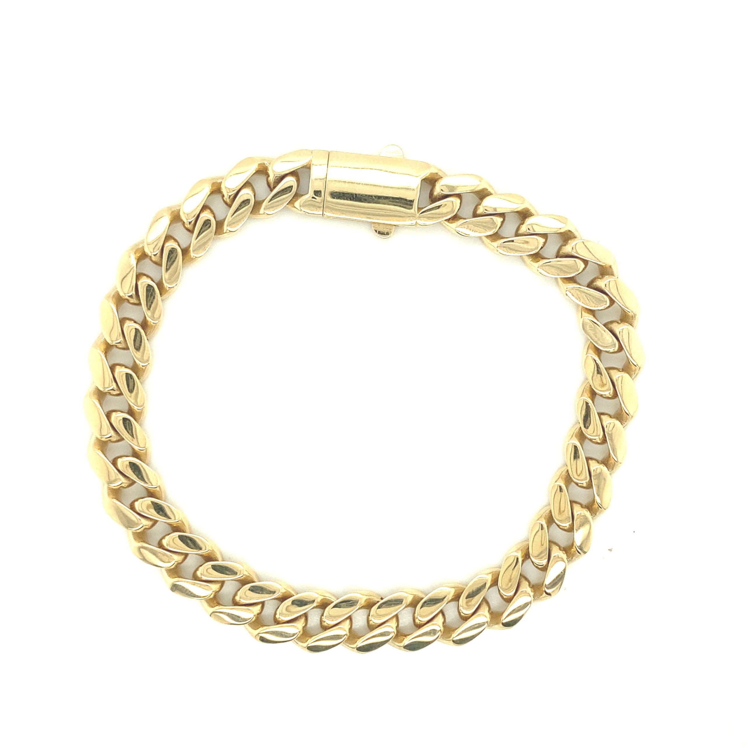 14k Gold Cuban Bracelet