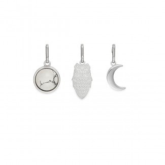 Wisdom Charm Set (Silver)