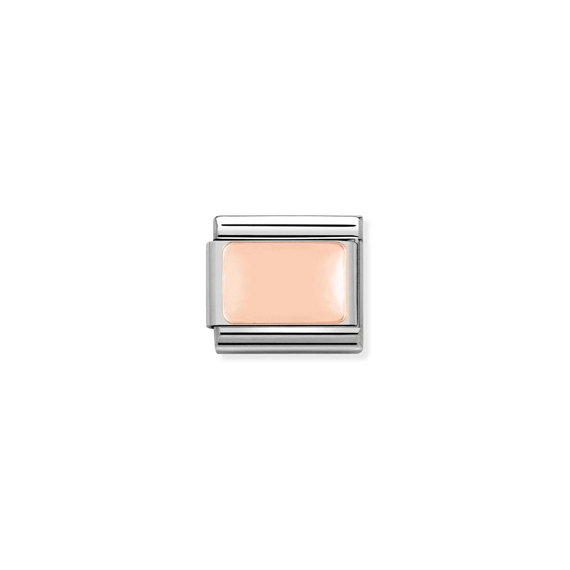 Charm, Composable Link, Rose Gold Plate