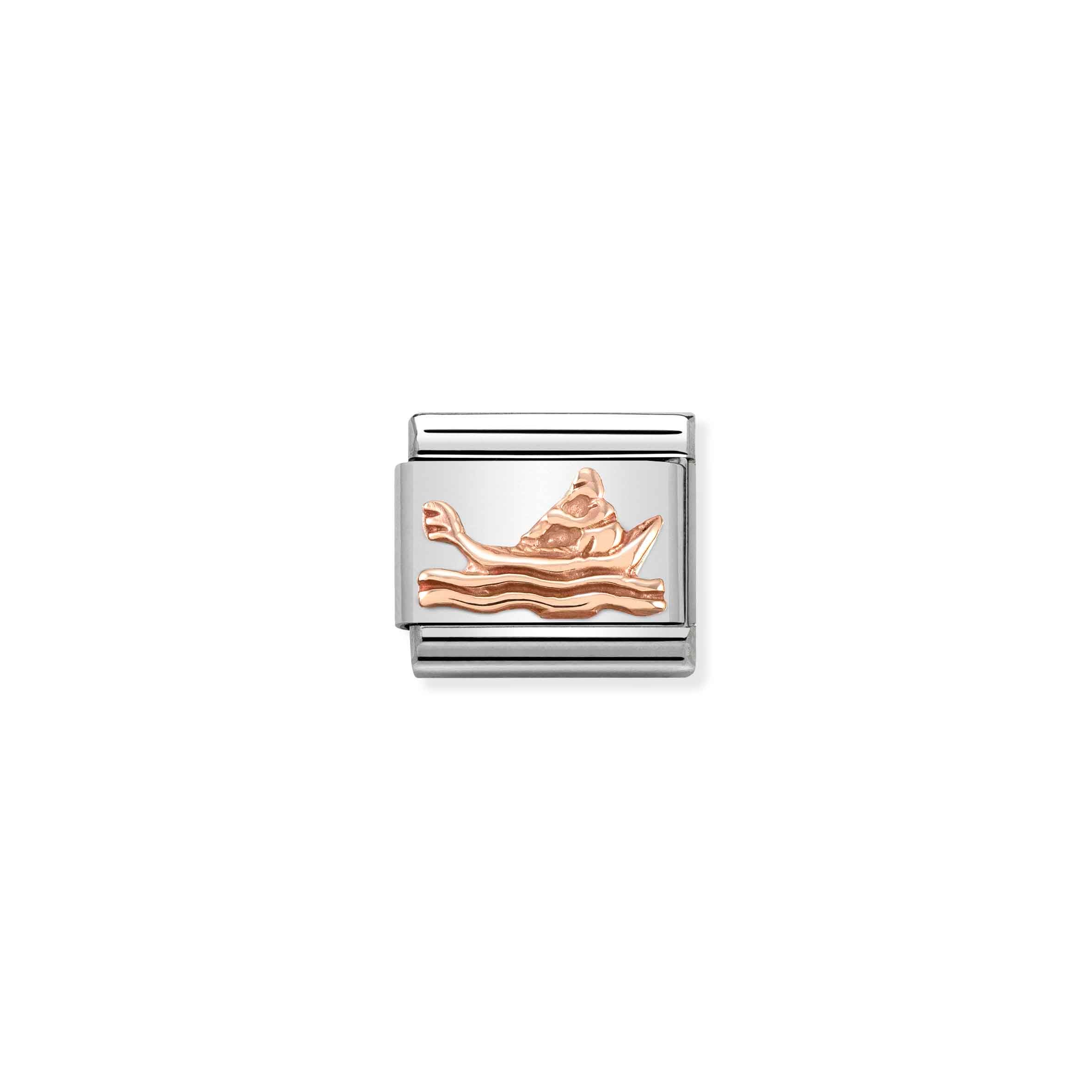 Charm, Composable Link, rosegold,Gondola
