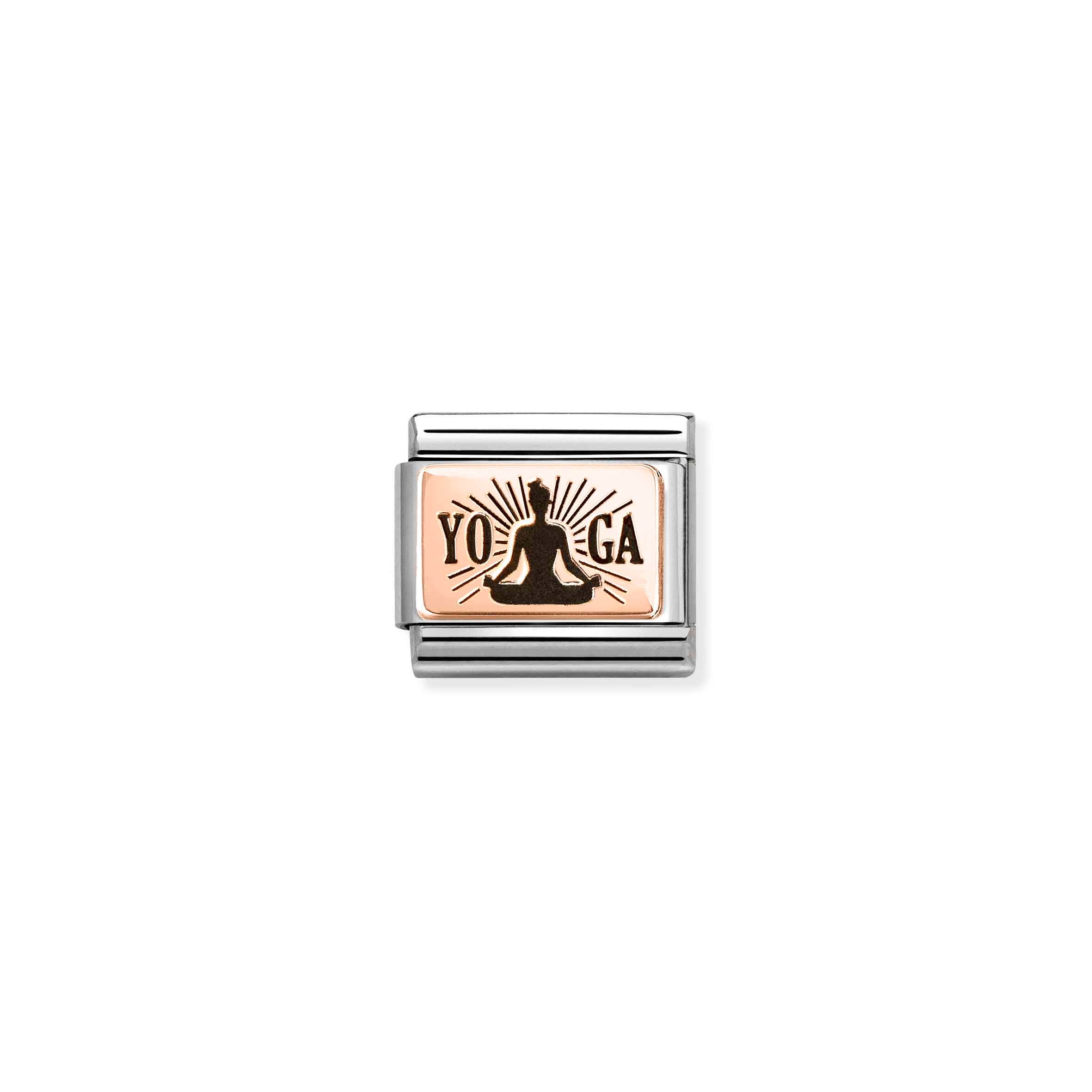 Charm, Composable Link, YOGA Lotus Pose