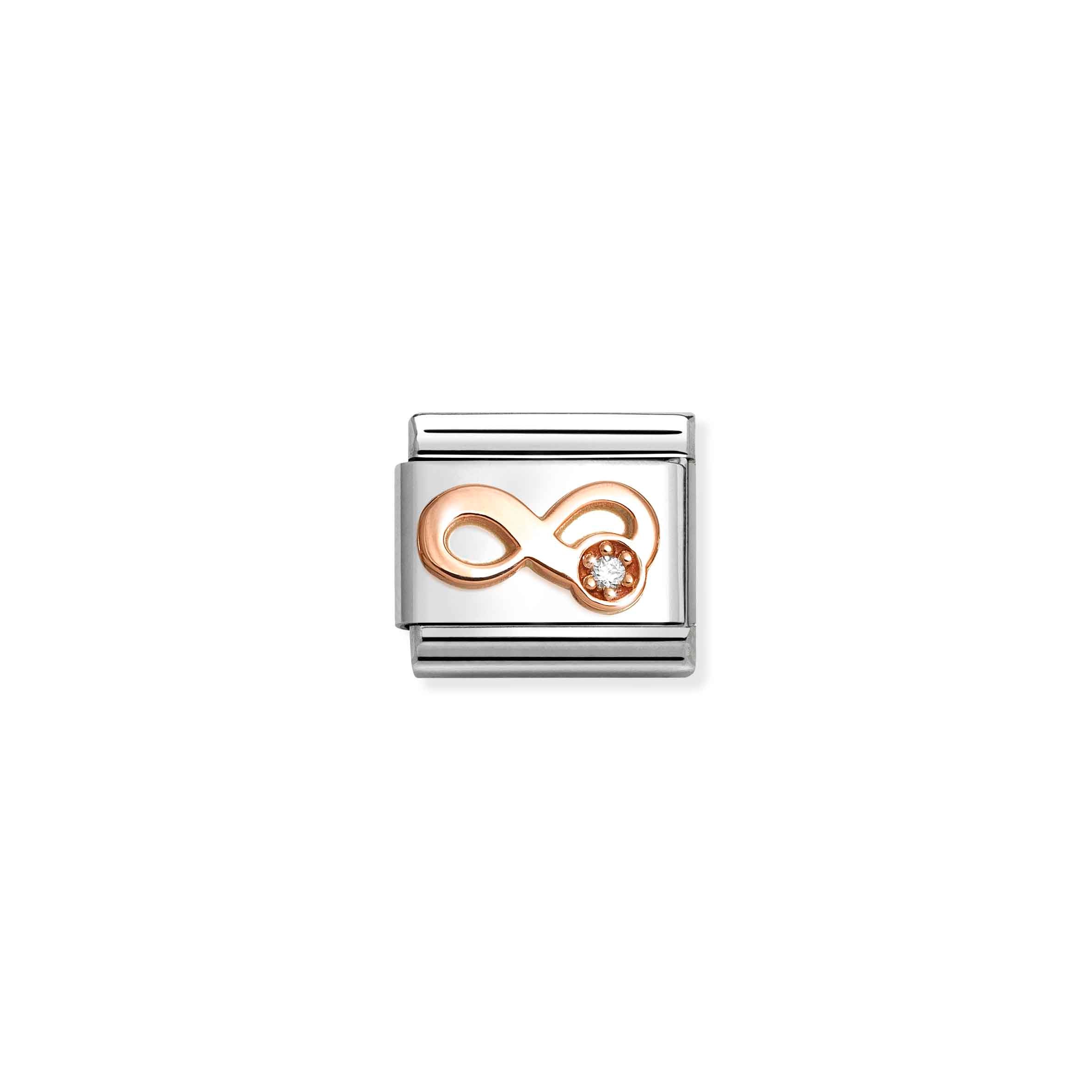 Charm, Composable Link, Infinity with White stone