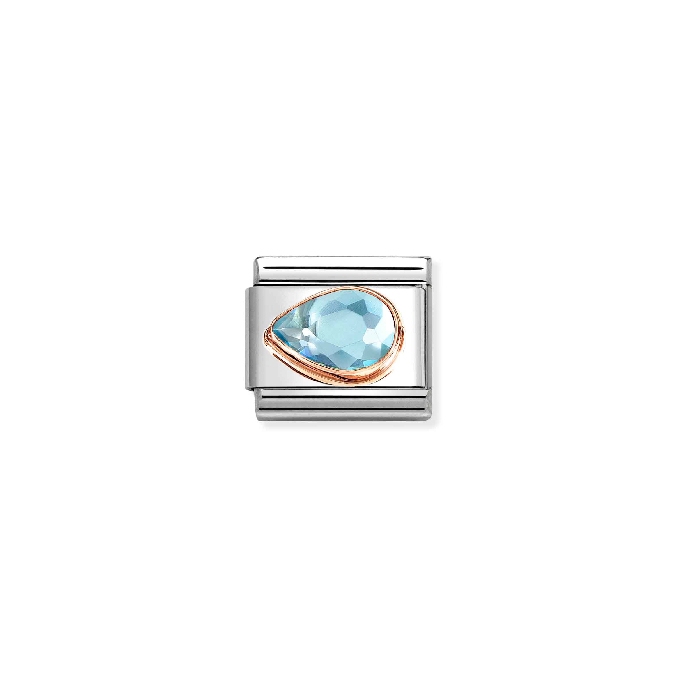 430605_006_01_7475.jpg Charm, Composable Link, Light Blue Stone Drop, Left