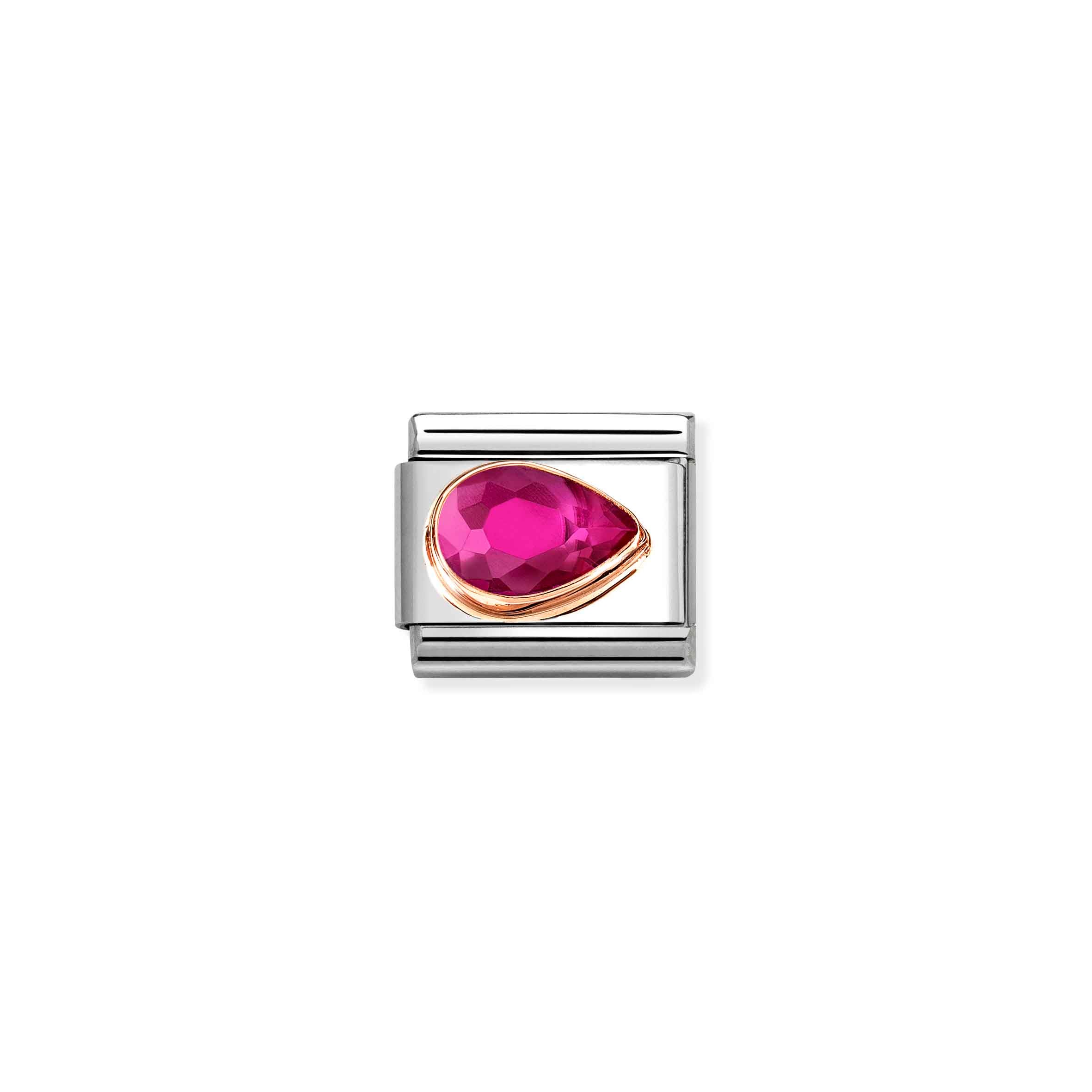 Charm, Composable Link, Red Stone Drop, Right