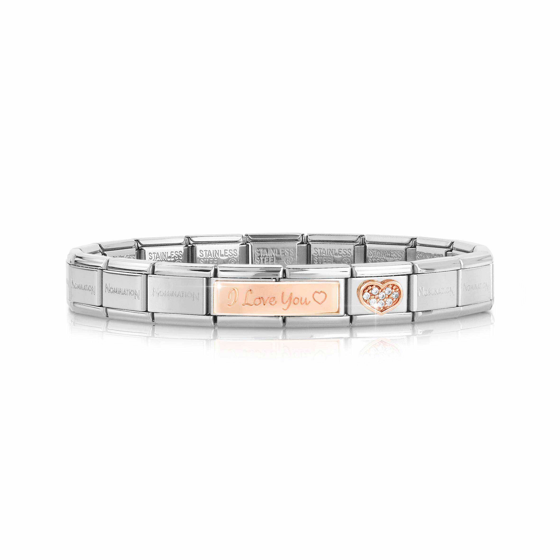 Composable Classic I Love You Bracelet with Heart