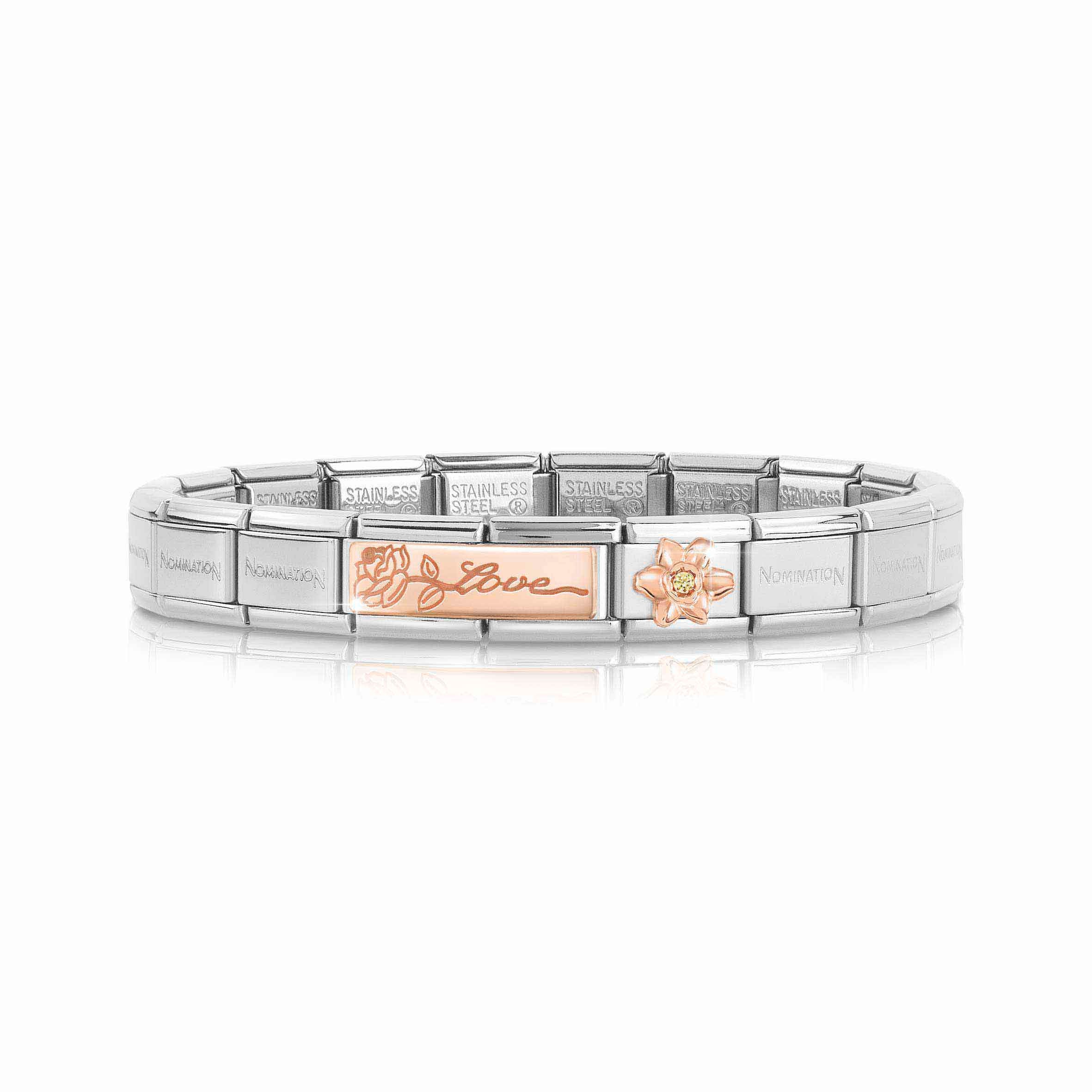 Composable Classic Bracelet Love Double Link