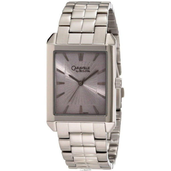 Bulova Men's 43A104 Caravelle Stainless Steel Watch