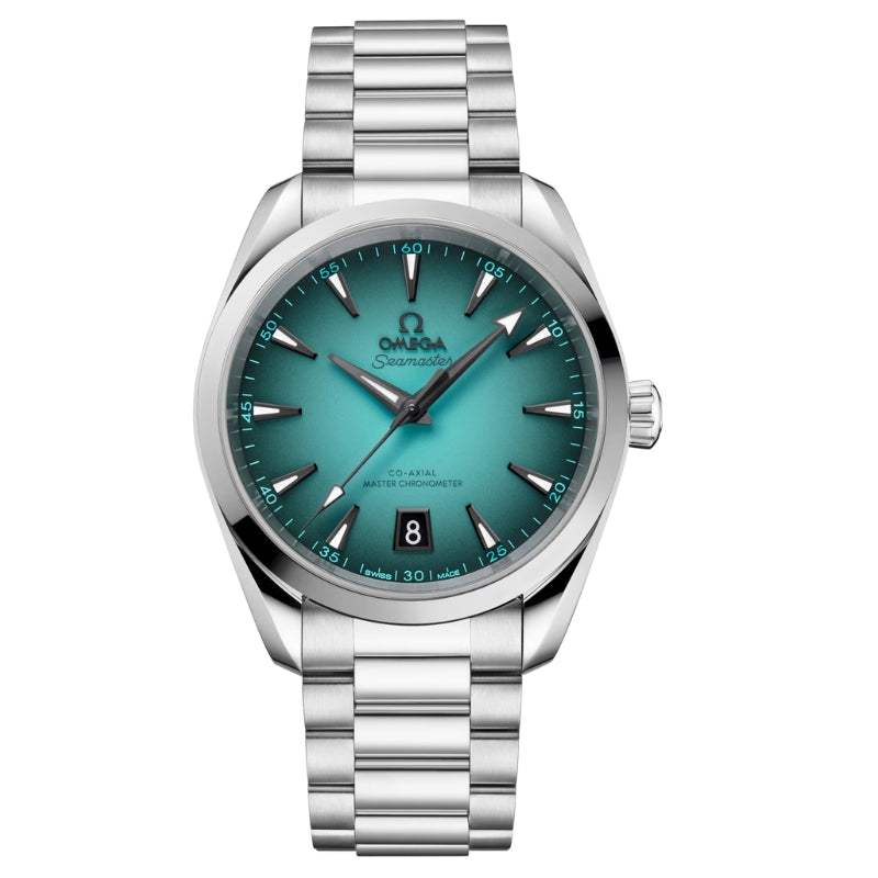 Omega Seamaster Aqua Terra 150M Steel on Steel 38mm Turquoise - 220.10.38.20.03.005