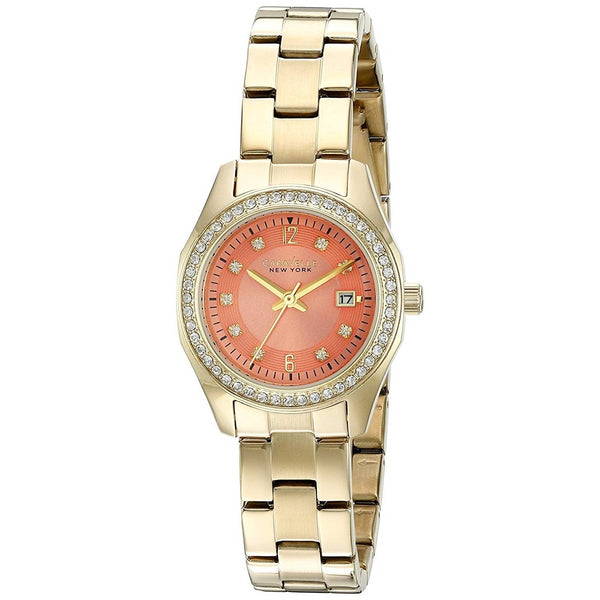 Bulova Women's 44M110 New York Gold-Tone Stainless Steel Watch