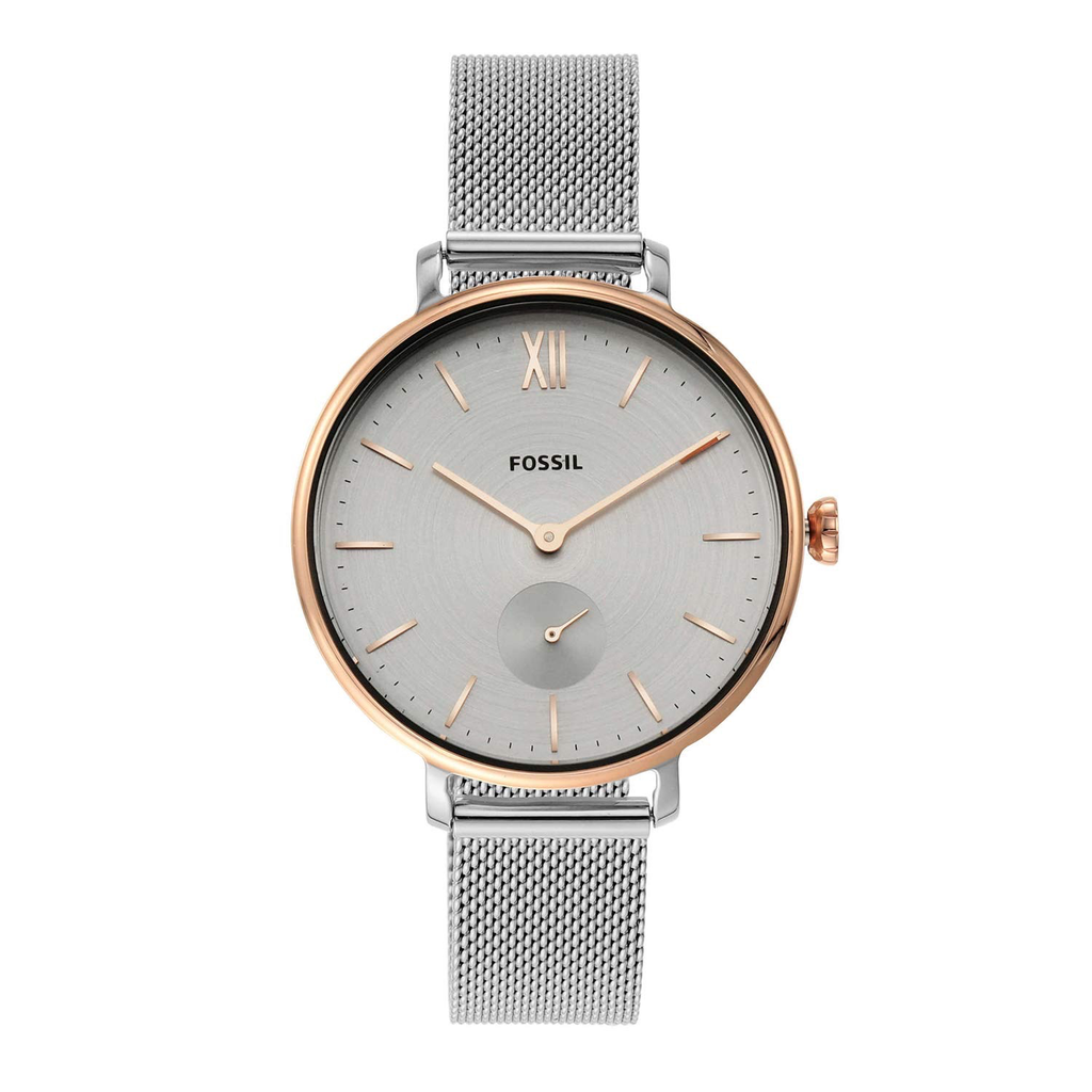 Kalya Three-Hand Two-Tone Stainless Steel Watch
