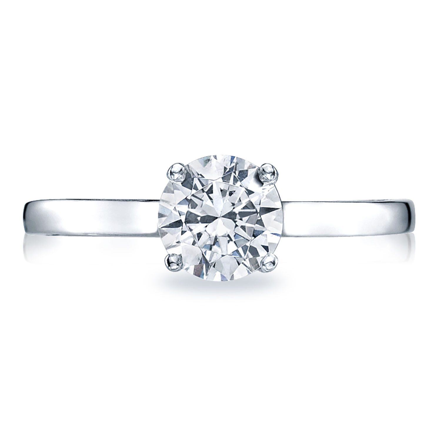 48RD Round Solitaire Engagement Ring
