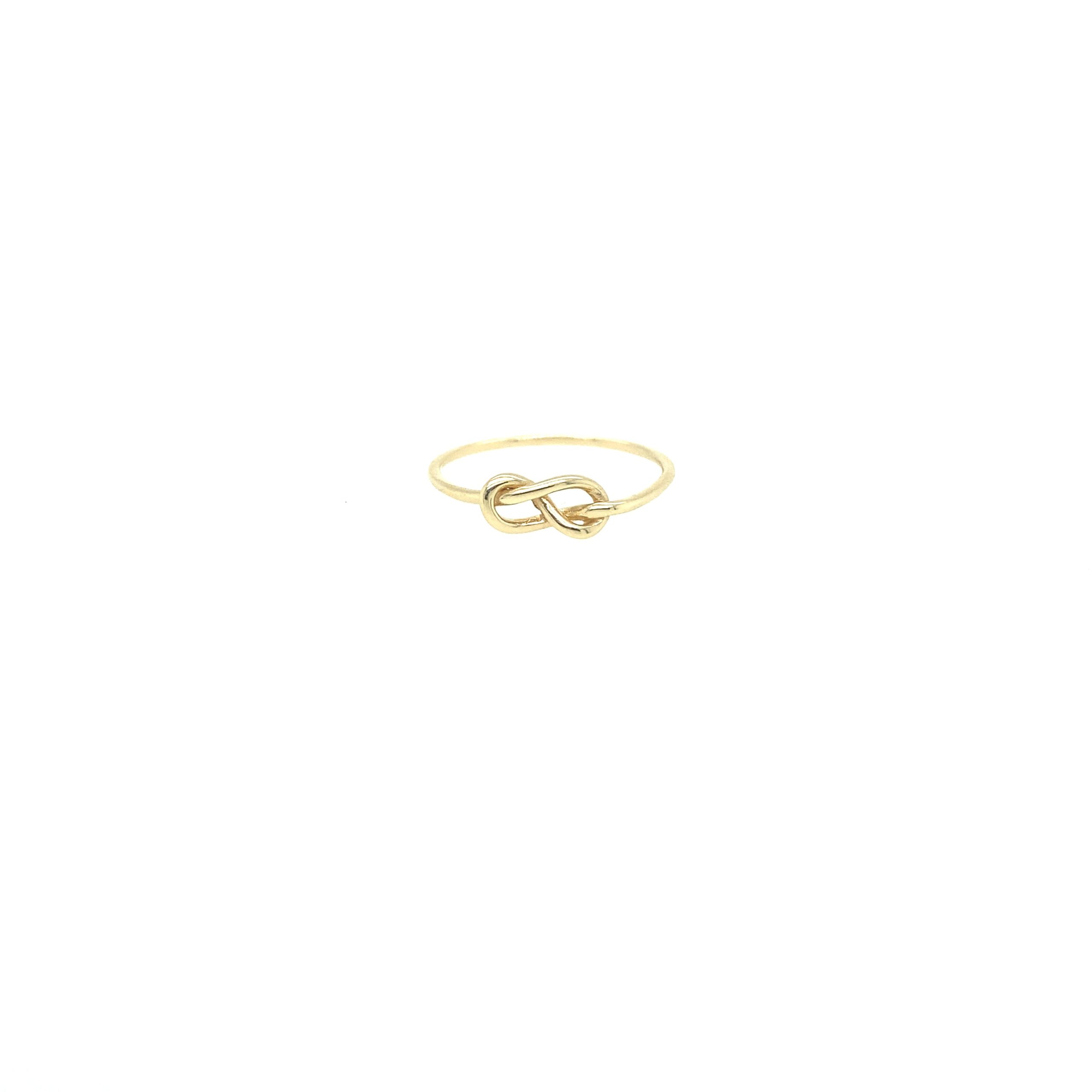 14K KNOT RING-8
