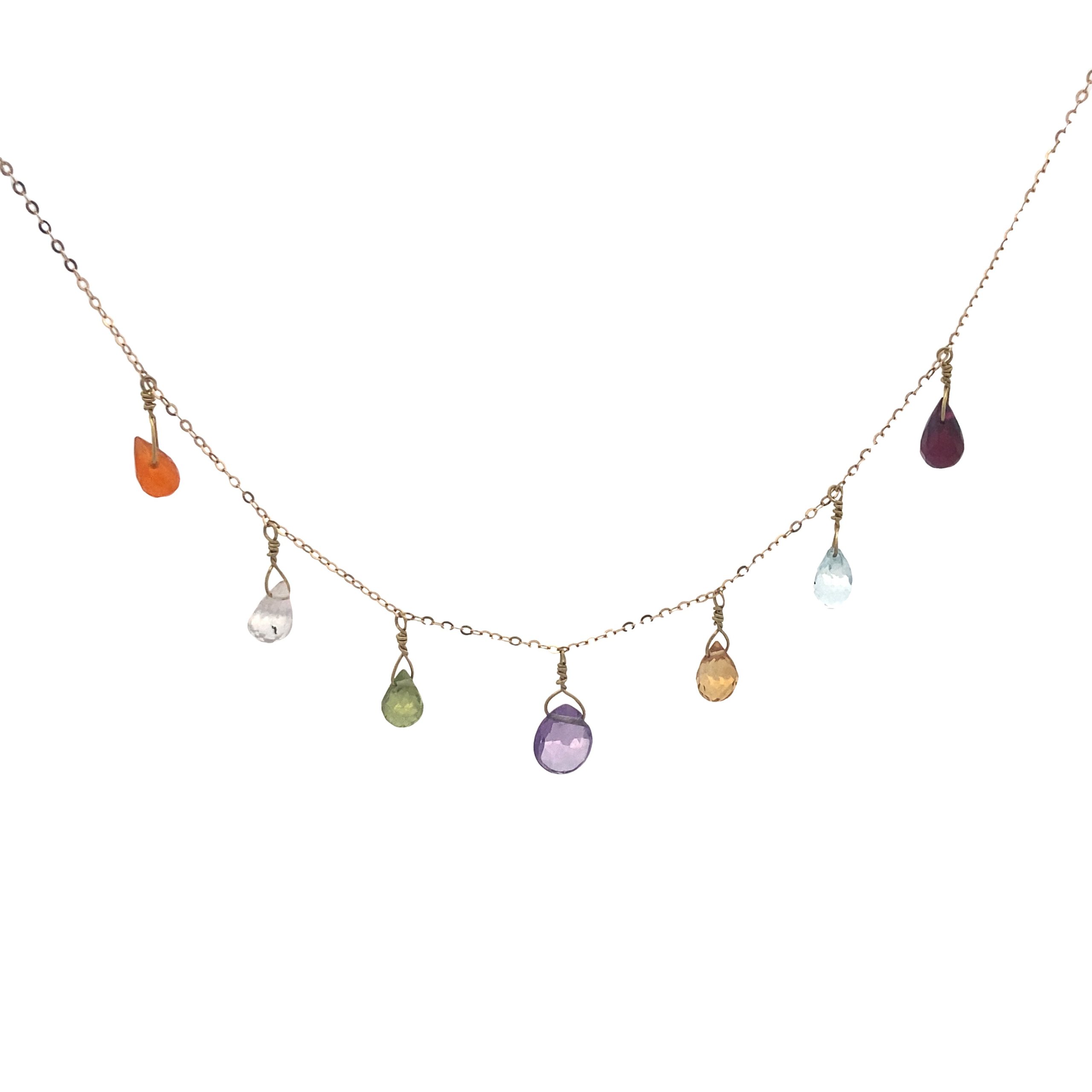 18K Gold Orecchini MARA Necklace