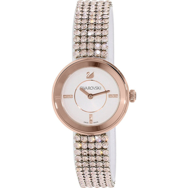 Swarovski Women's 5027319 Piazza Mini Crystal Rose-Tone Stainless Steel Watch