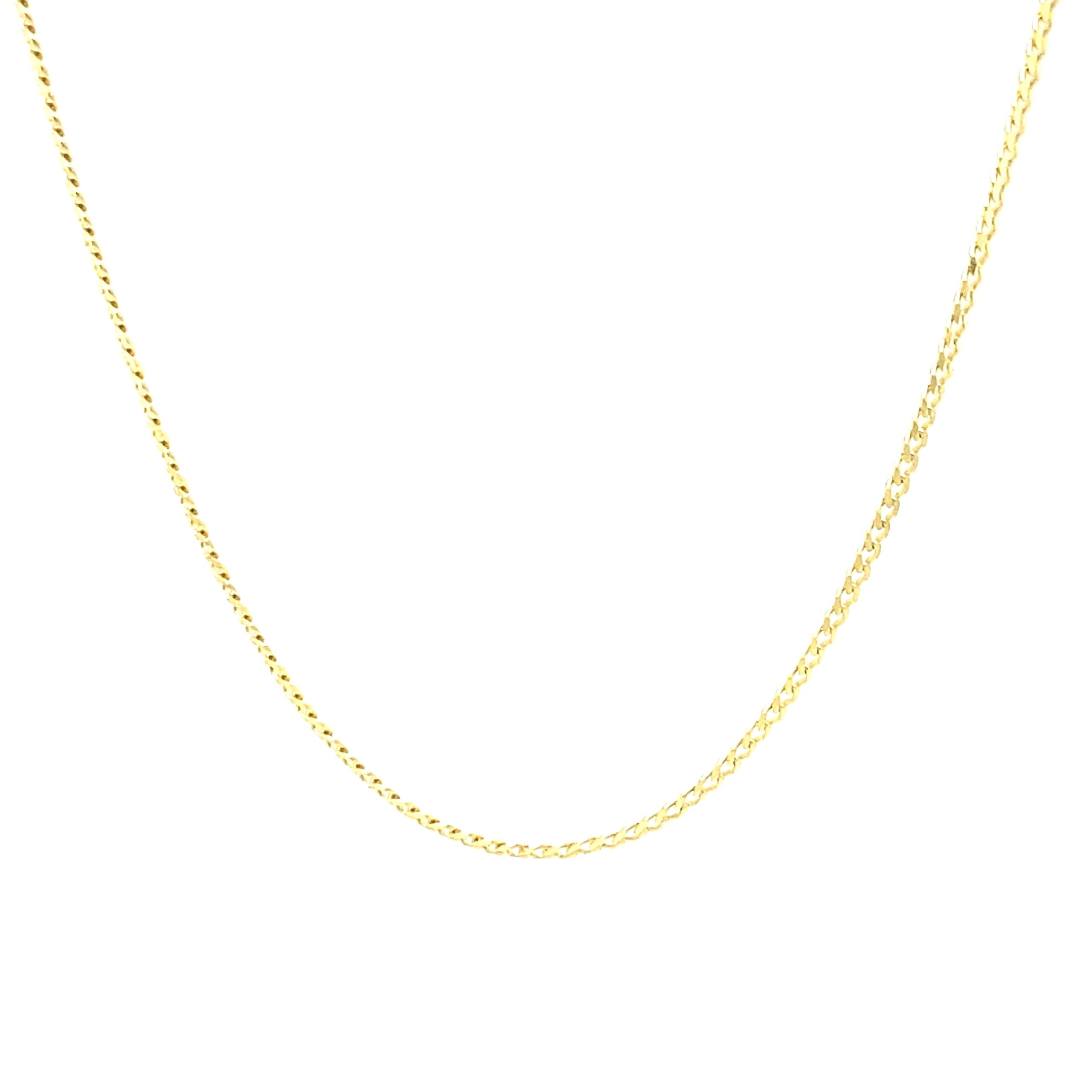 14K Cuban Chain 1mm