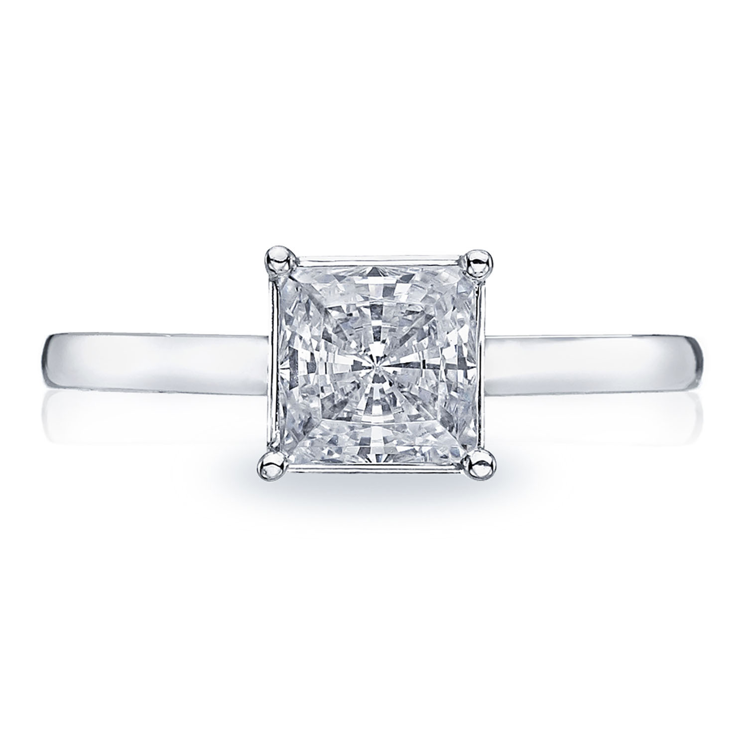 50PR Princess Solitaire Engagement Ring