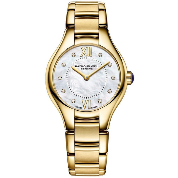 Raymond Weil Women's 5124-P-00985 Noemia Diamond Gold-Tone Stainless Steel Watch