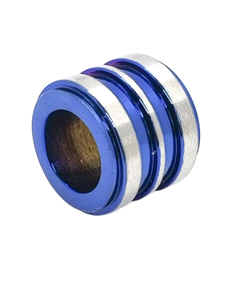 Tripled Striped Steel Link