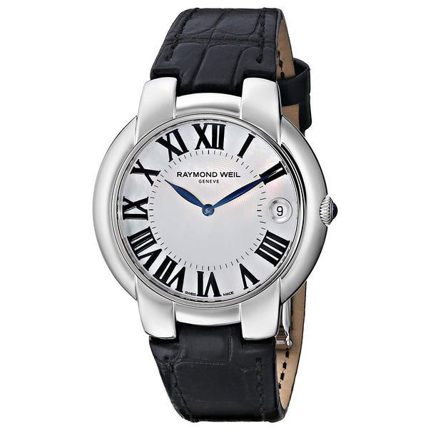Raymond Weil Women's 5235-STC-00970 Jasmine Black Leather Watch