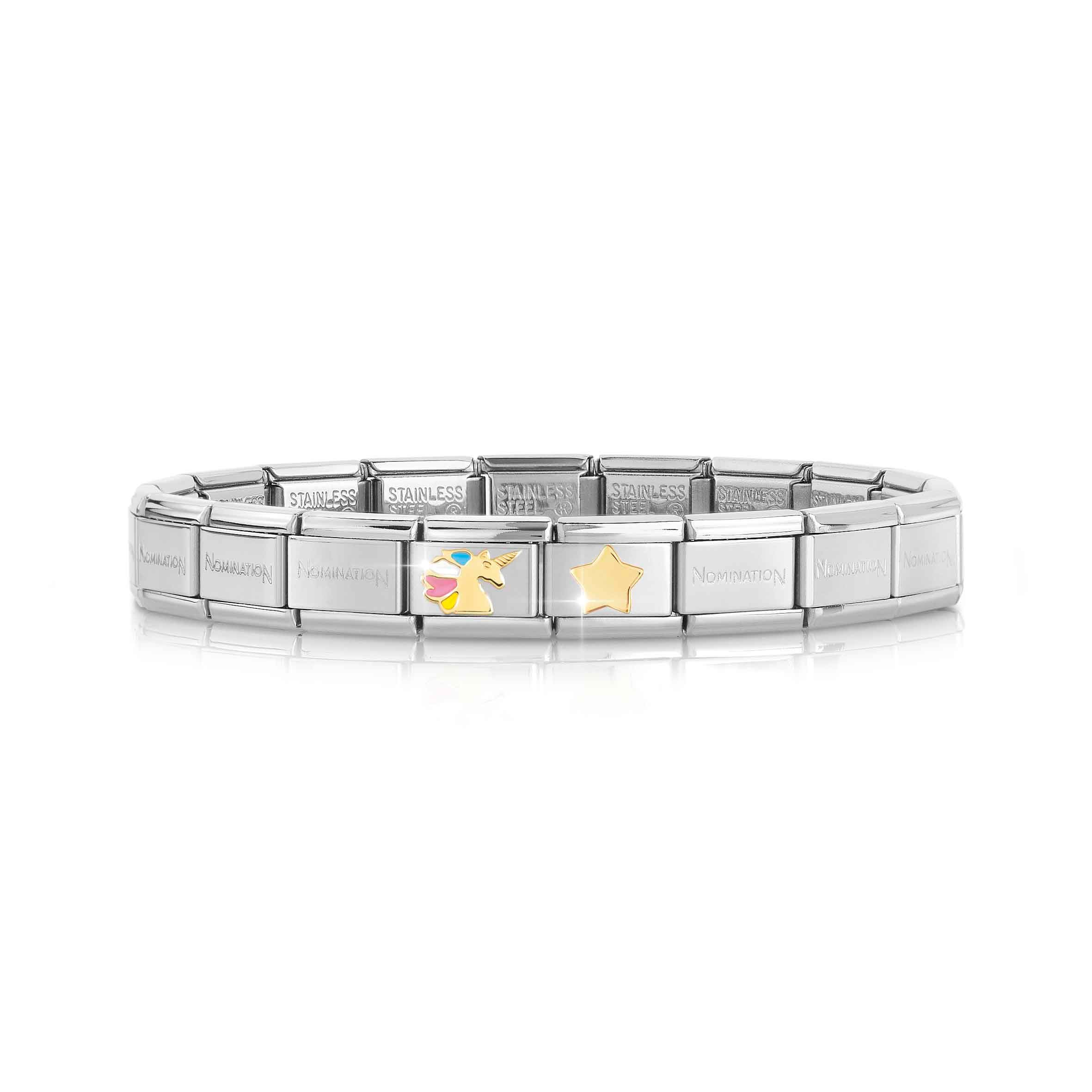 Classic Composable bracelet, Unicorn + Star
